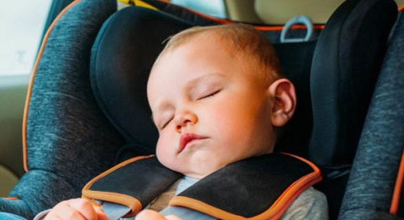 Safest place in car for outlet baby